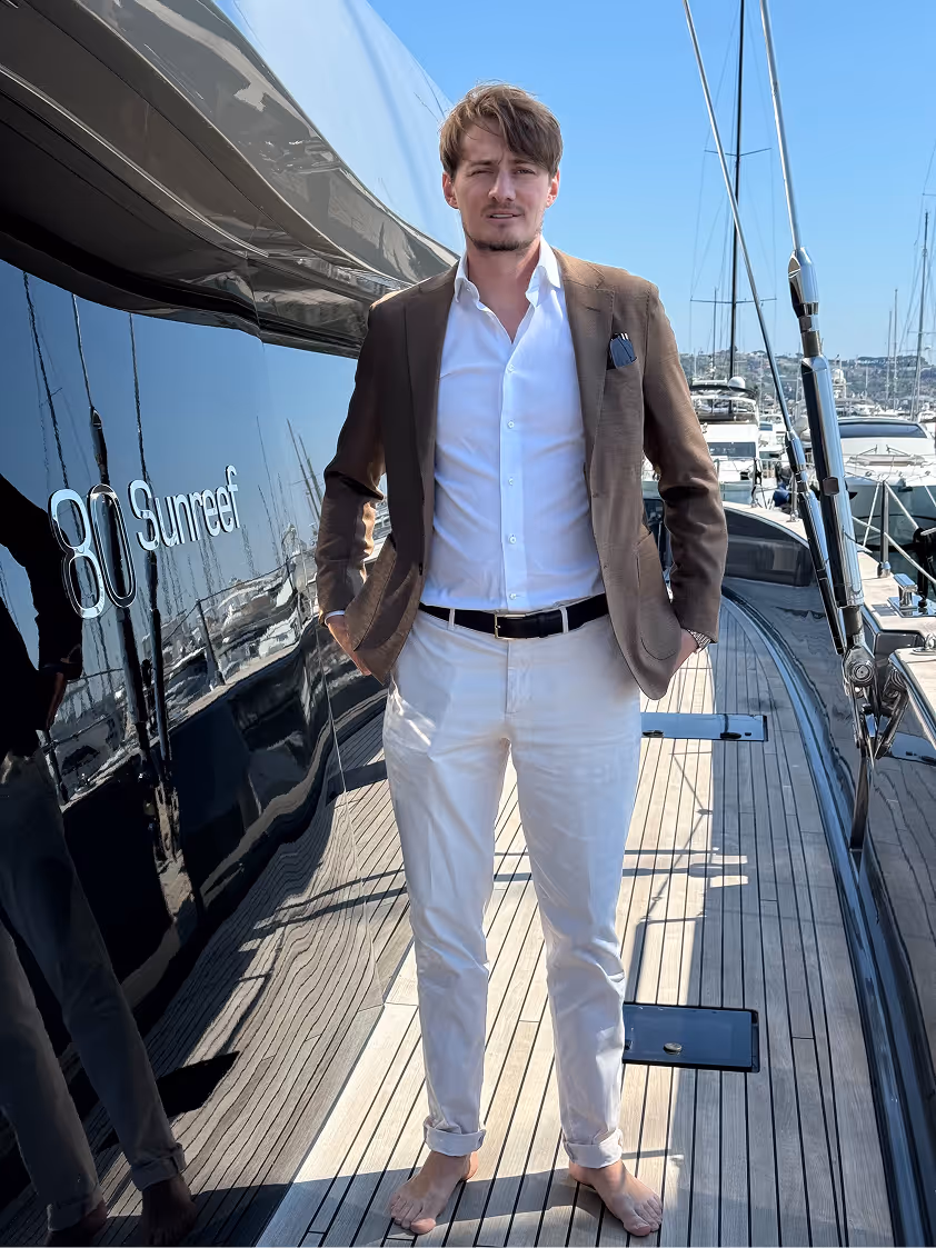 Vitaliy Meyer, founder of Barbossa Yachting