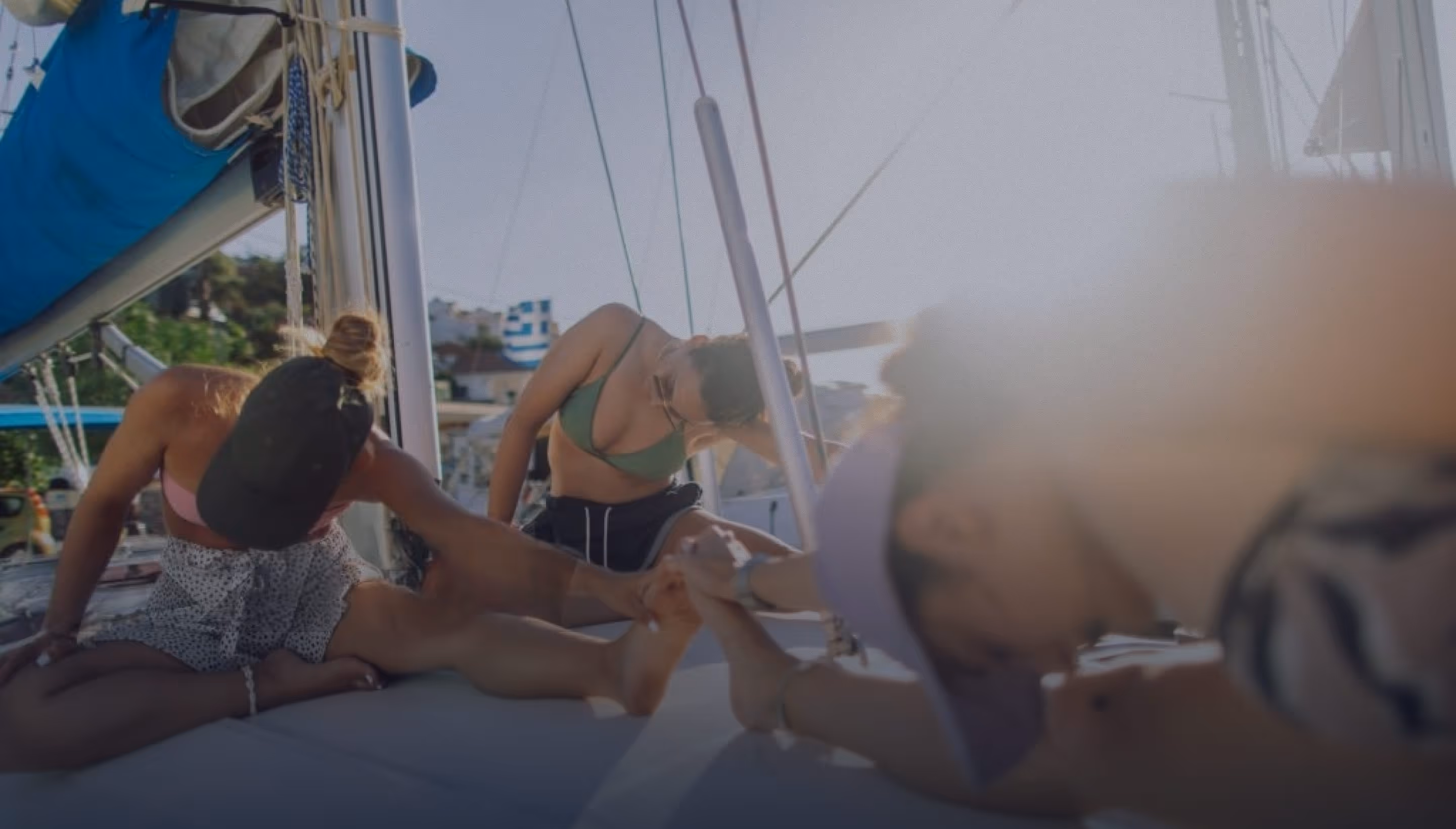 Pilates sailing retreat